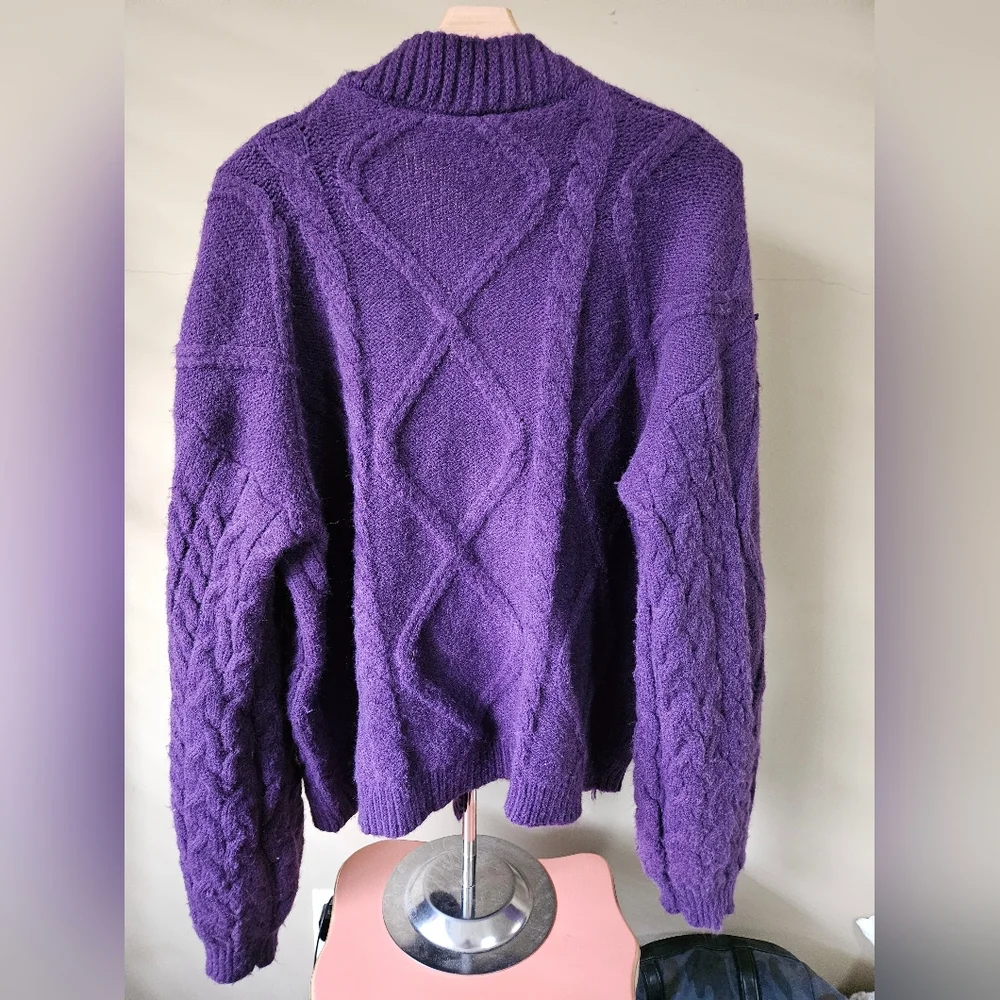 Taylor Swift Speak Now (Taylor’s Version) Purple Cardigan XL/2XL Authentic - Picture 8 of 9